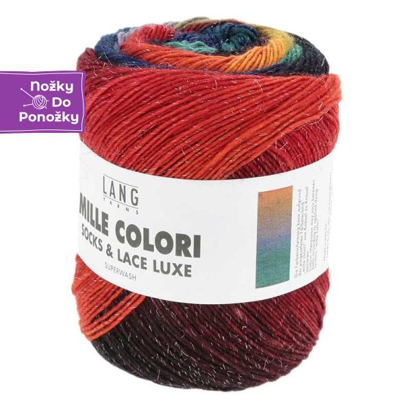 Lang Yarns Mille Colori Socks & Lace Luxe 208
