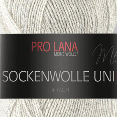 Pro Lana Sockenwolle Uni 4-fach 403 silber