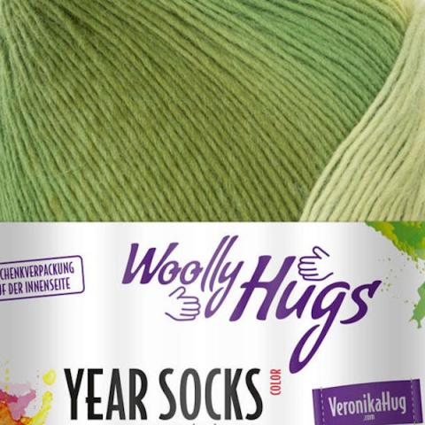 Wolly Hugs Year Socks Garn 15