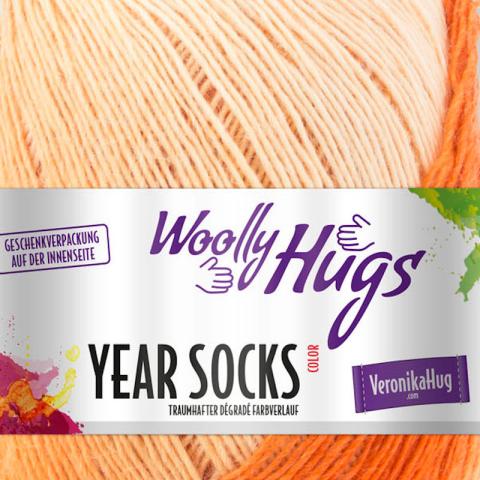 Wolly Hugs Year Socks Garn 09